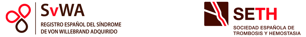 Registro Español de Síndrome de Von Willebrand Adquirido